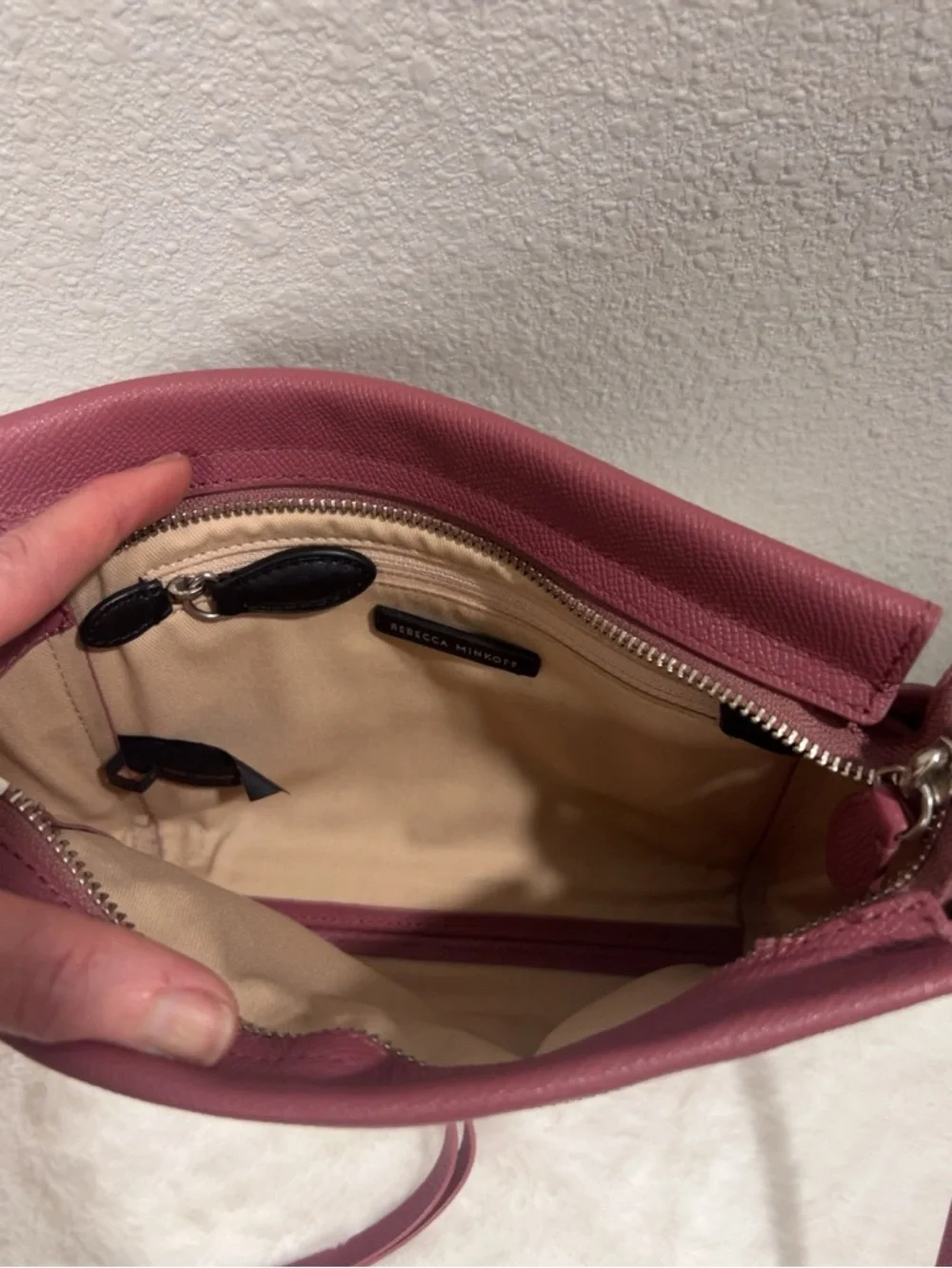 Rebecca Minkoff Crossbody Bag in Dusty Rose New - Picture 3 of 4